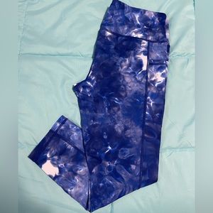 Constantly Varied Gear CVG Dye Hard Blue Capris